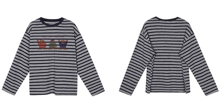 Three Bears Striped Tops_N81890