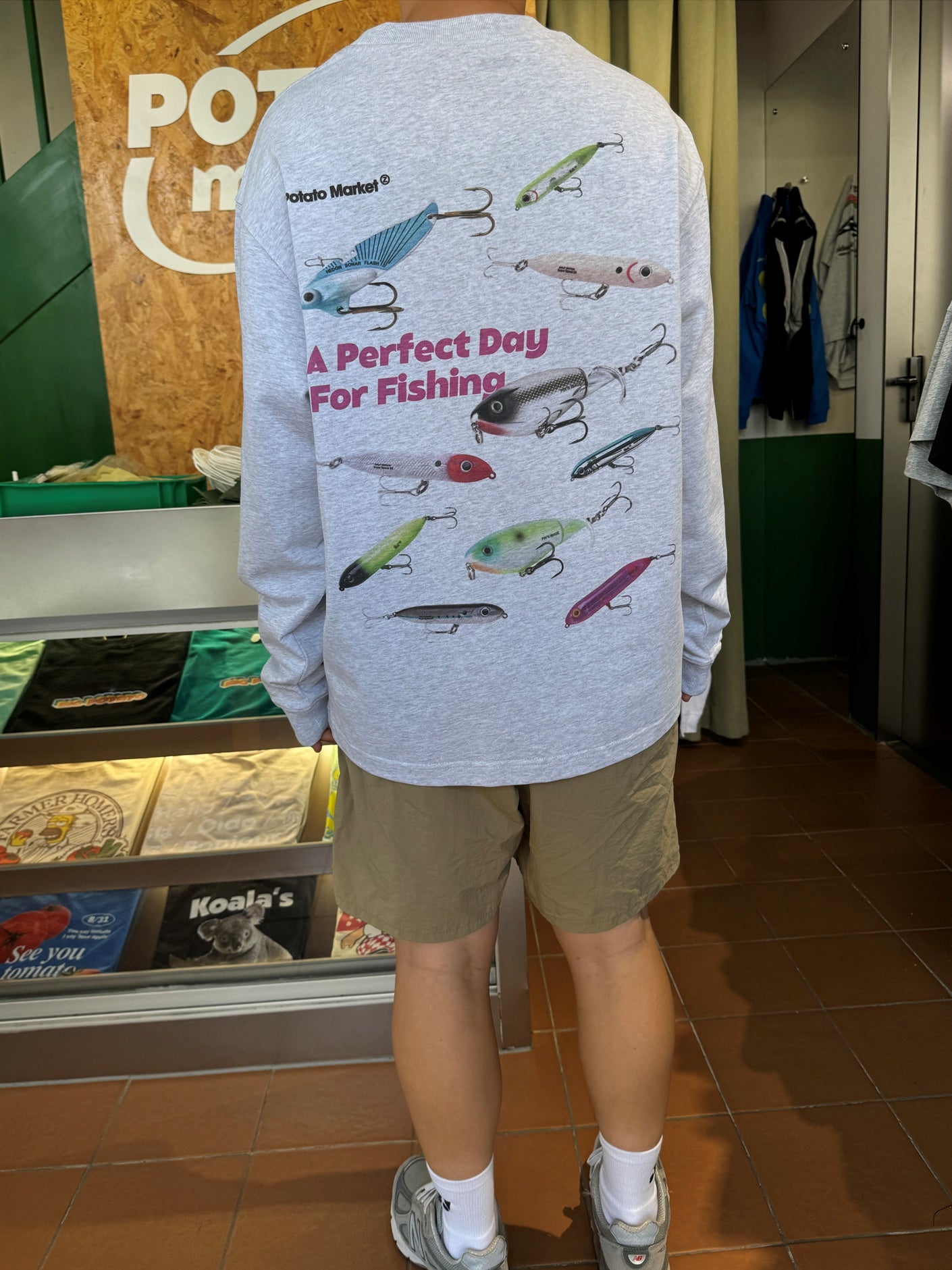 Fishing lures design long-sleeved T-shirt_N81992