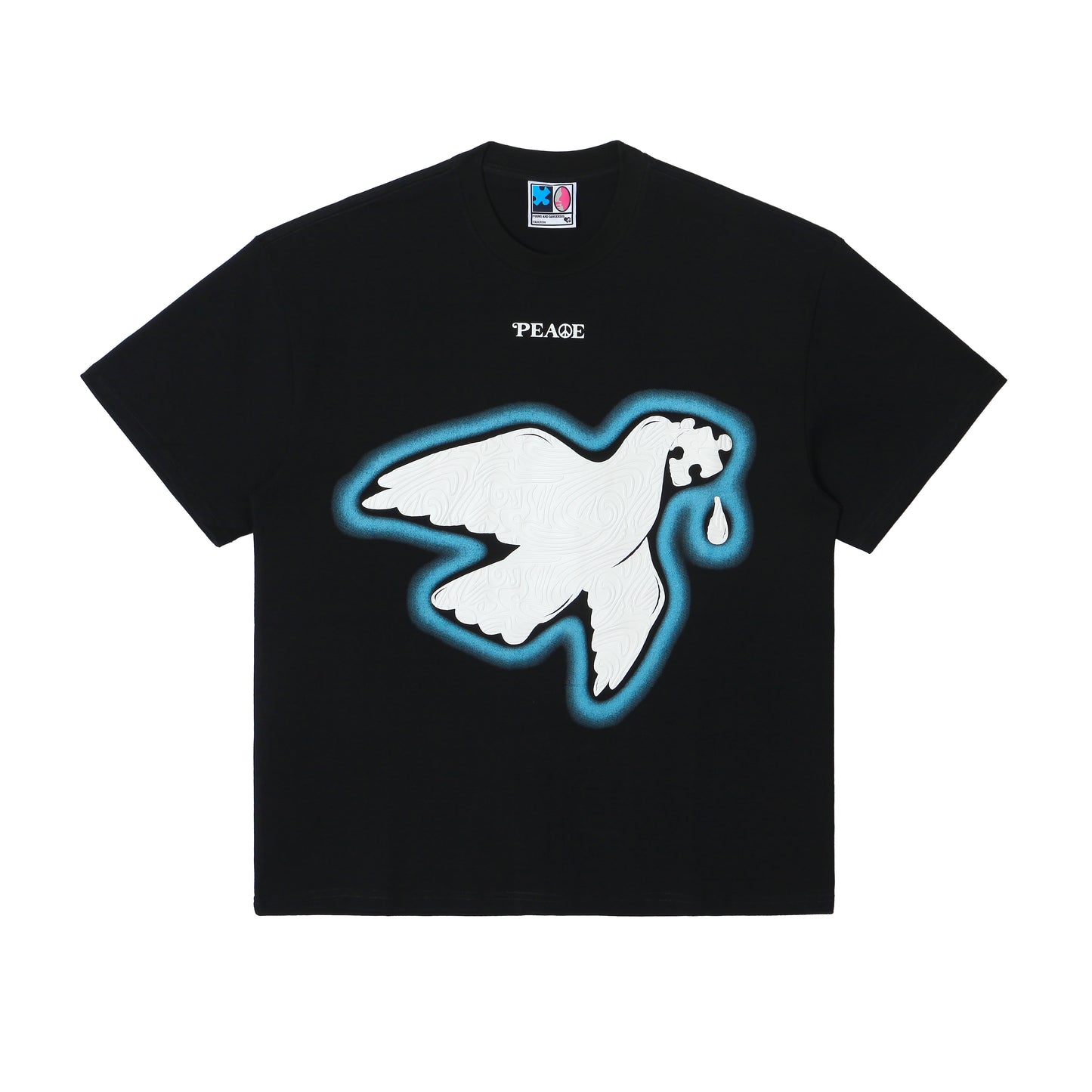 Peace Dove Suede Print T-Shirt_N81756