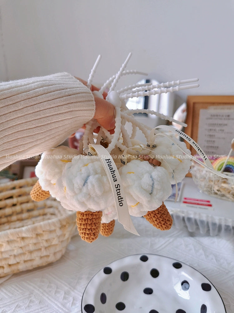 Handmade Woven Ice Cream Pendant_CH00002