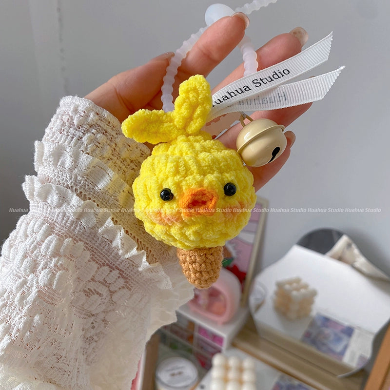 Handmade Woven Ice Cream Pendant_CH00002