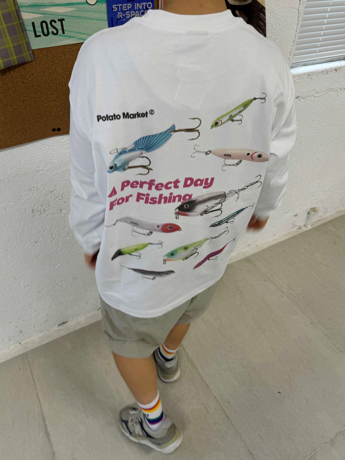 Fishing lures design long-sleeved T-shirt_N81992