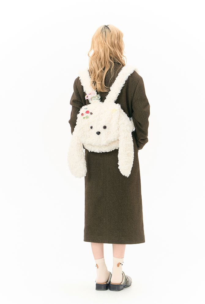 Cute Puppy Plush Backpack