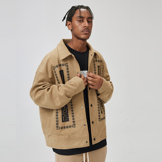 Heavy Retro Suede Jacket