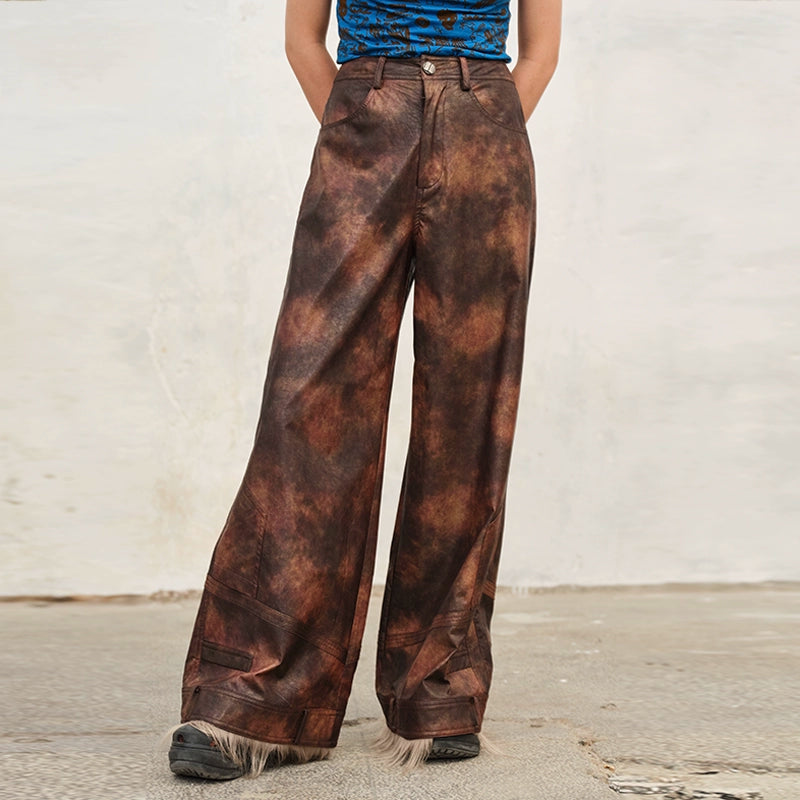 High Waist Wide Leg Pants