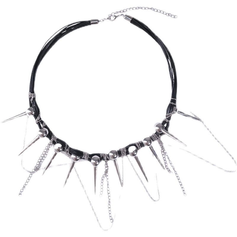 Punk sweet and cool collar necklace