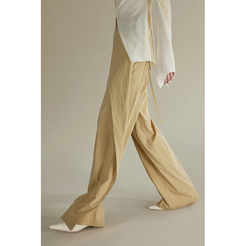 Loose casual wide-leg pants