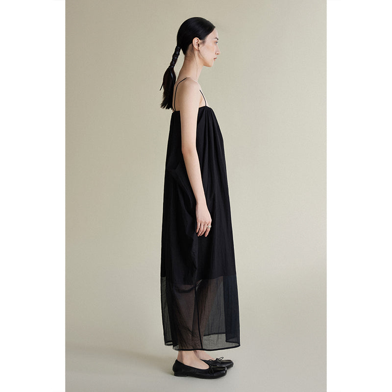 air sense deconstruction strap dress