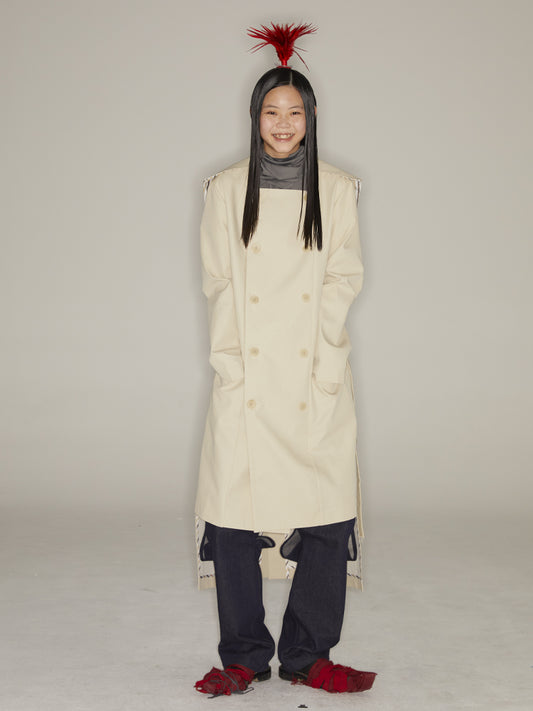 Casual autumn windbreaker coat