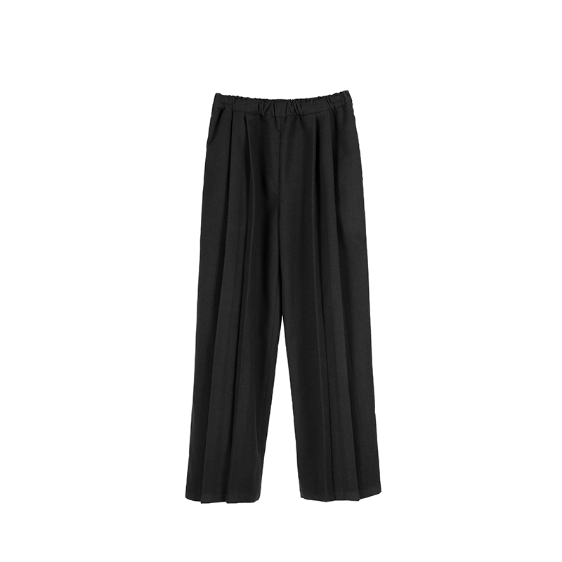 unsex niche mopping straight casual pants