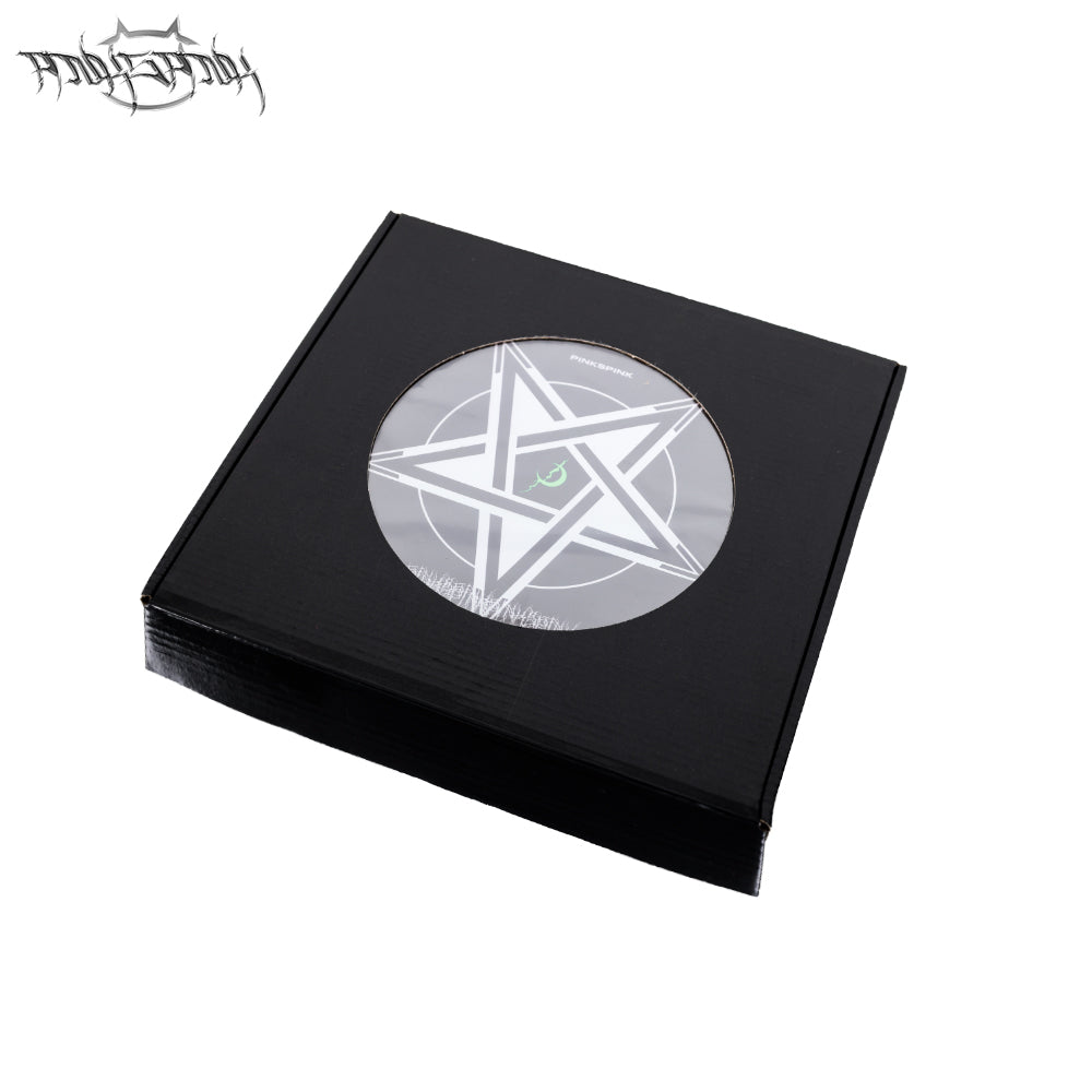 Electric Moon Pentagram Frisbee