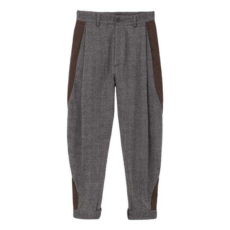 100% Australian herringbone pants